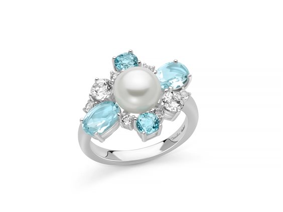 Ring Miluna Woman in Silver Perla PLI1768 - PLI1768